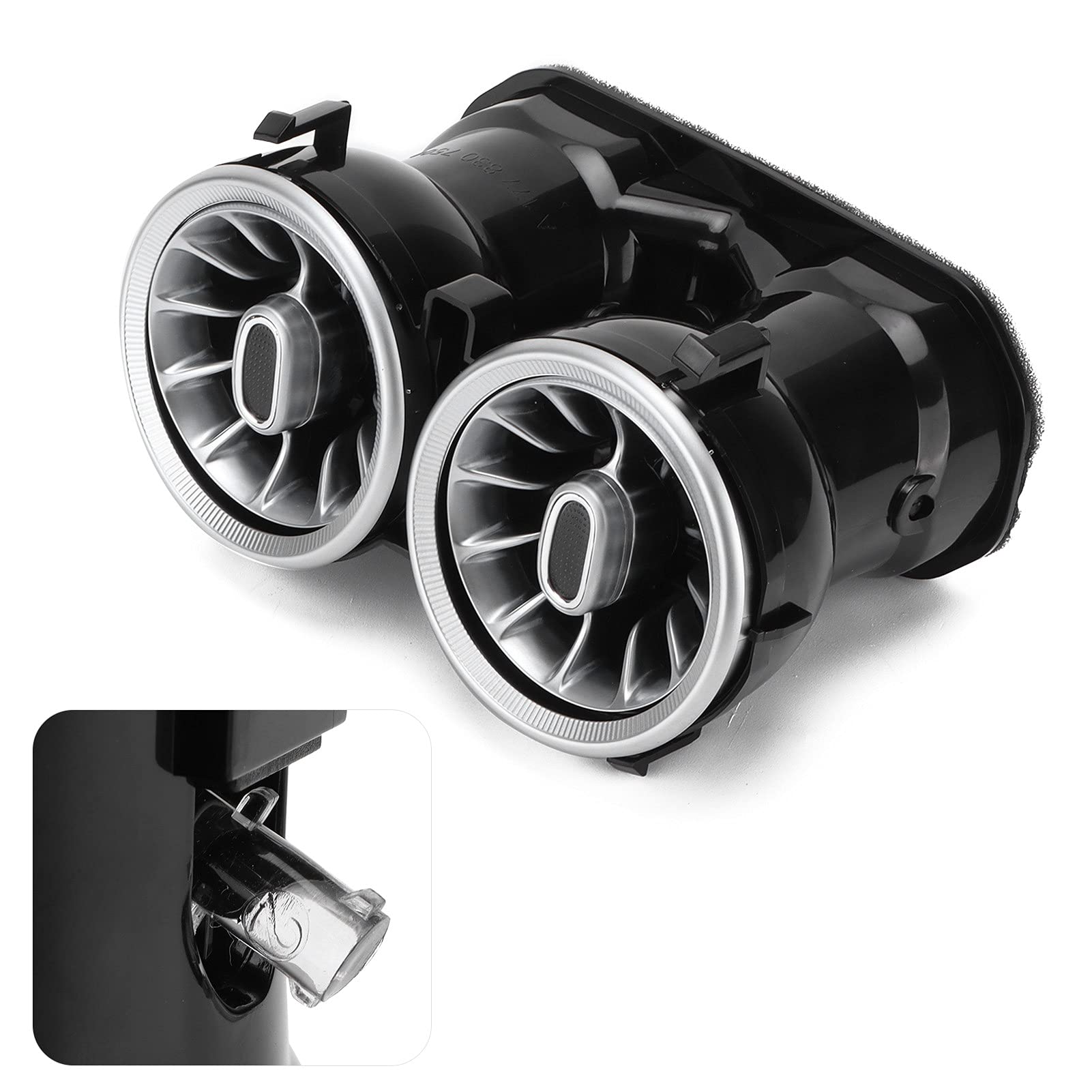 Amazon | 64 色リア LED ベントアンビエントライトキット交換用 Cla